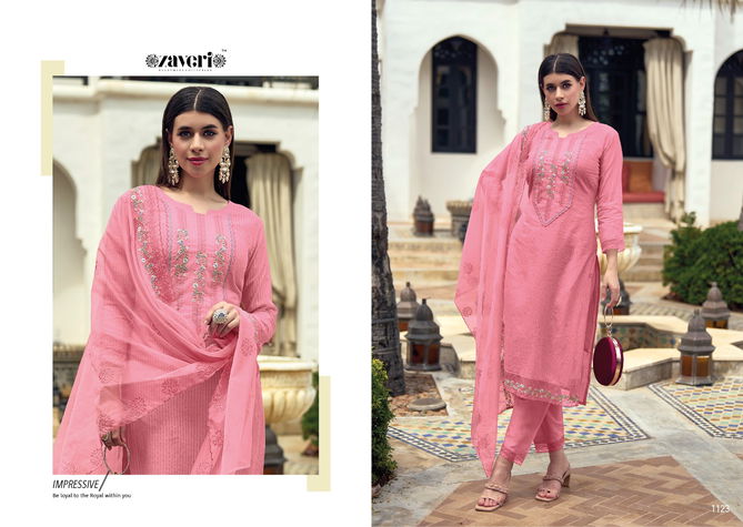 Nagma By Zaveri 1121-1124 Salwar Kameez Readymade Catalog